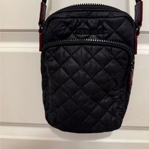 MZ Wallace Gray Quilted Pouch